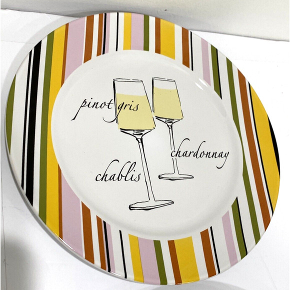 Rosanna Studio boxed plate set wines cocktails canape party buffet salad plates - Picture 5 of 9